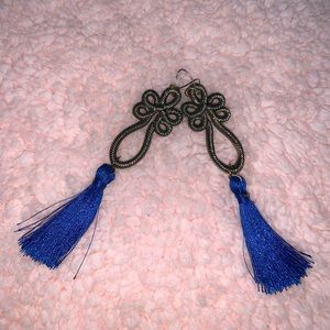 Tassel vintage earrings
